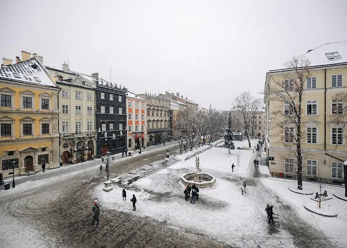 View On Rynok Square Appartement Lviv